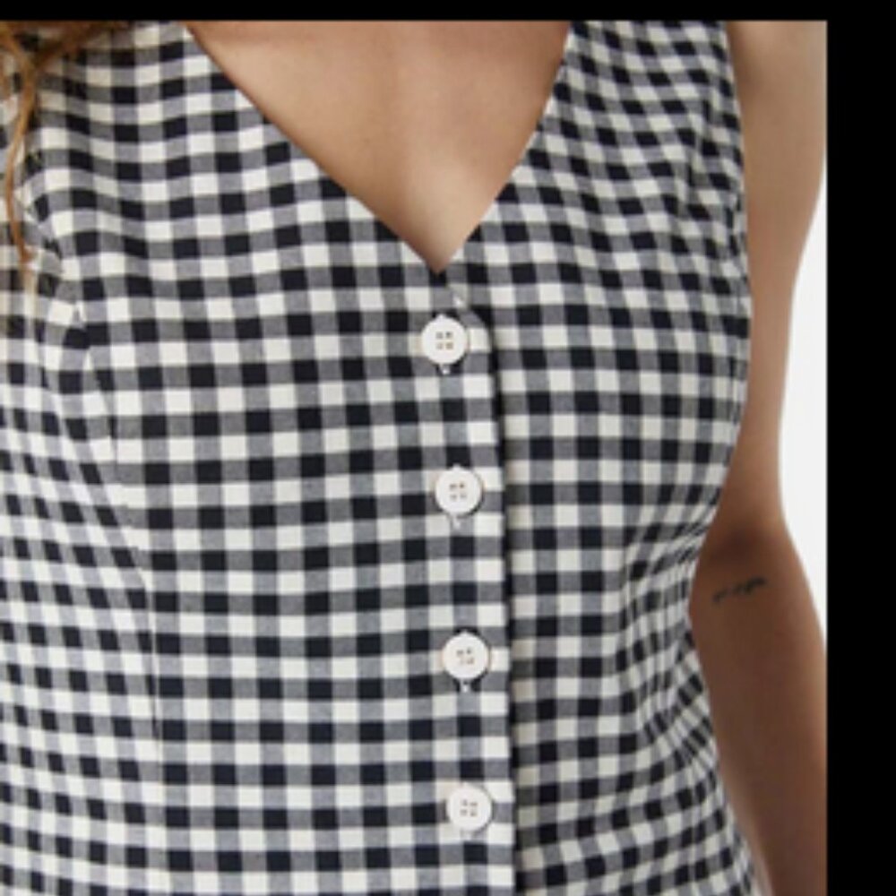 Callie Check Vest